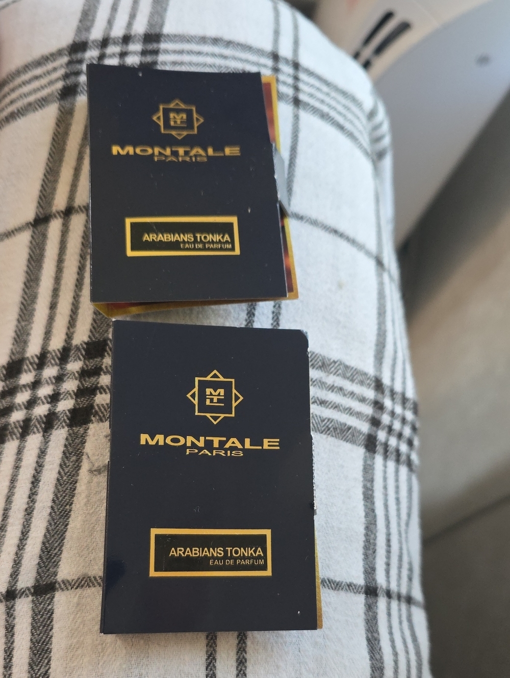 Black Gold Arabian Tonka Carded Fragrance Samples 2 Pk Sample